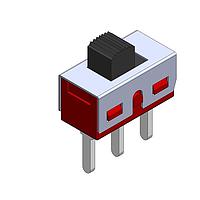 Dailywell 5MS3S402AM2QES Slide Switches Slide SPDT switch on-off-on pc thru-hole