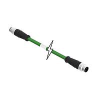 Molex 1201080237 Sensor Cables / Actuator Cables MIC 4P M/MP ST/ST D-CODED 3M