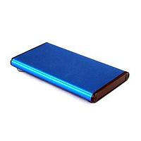 Hammond Manufacturing 1455A1202BU PC Board Alum w/Plastic Ends 4.72x2.76x.47" Blue