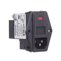 Corcom - TE Connectivity PE000DH60 Inlets 3POS 6A 250VAC MALE MEDICAL FILTER