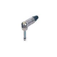 NEUTRIK NP2RX-D Phone Connectors 1/4" MONO PLUG RX R/A NCKL/SILV, BULK