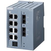 SIEMENS 6GK51082BD002AB2 Unmanaged Ethernet Switches SCALANCE XB108-2 (SC)