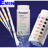 Palintest PT637 Pool Test Strips 6in1 (50 pcs)