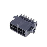 Molex 172767-1112 Headers & Wire Housings MINIFIT TPA2 DR PLUG HSG V-2 12CKT