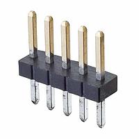 Harwin M50-3530542 Pin Strip 5 WAY SIL VERT PC TAIL P/HDR