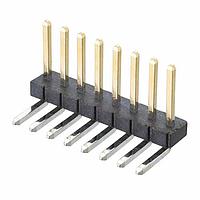 Harwin M50-3930842 Pin Strip 8 WAY SIL HORIZ PCT P/HDR