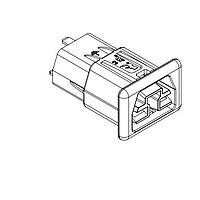 Anderson Power Products 2002V2-BK Housings VERTICAL PCB RECEPT HSG/1.2MM PANELS