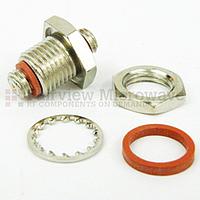 Fairview Microwave SM2390 10-32 Female to 10-32 Female Bulkhead Adapter (2Ghz)