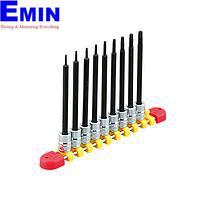 KTC TBT2L09T sq. T-Type Torx Bit Socket (1/4", 9pcs)