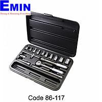 Stanley 86-117 16 pcs 1/4 drive socket set