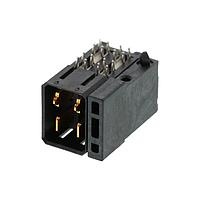 Molex 78347-1004 Headers IMPACT Pwr 3Pr RAHdr LHDn PF.76AuLF 4Ckt