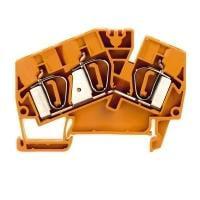 Weidmuller 1771430000 DIN Rail Terminal Blocks ZDU 6-2/3AN OR