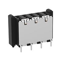 ERNI - TE Connectivity 354267-E Connectors MicroSpeed5FemalePower Blind MateSMDTHR8