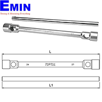 TOPTUL CTIA3233 Double-End Truck Wrench W/Bar (6PTx6PT) (32x33mm)