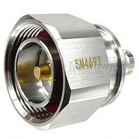 Fairview Microwave SM4697 7/16 DIN Male to BNC Female Adapter (6 Ghz)