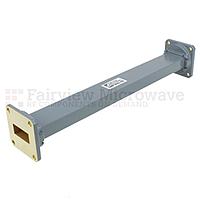 Fairview SMF90S-09 WR-90 WR-90 Waveguide Section 9 Inch Length Straight Using UG-39/U Flange With a 8.2 GHz to 12.4 GHz Frequency Range in Commercial Grade