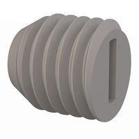 Essentra Components 012528G025 Set Screw Set Screw, Slotted Head, 1/4-28 Thread, 1/4 Lg