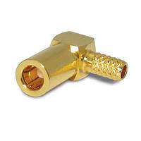 Amphenol RF 143103 Connectors RF Connector SSMB Right Angle Crimp Plug RG-316DB 50 Ohm