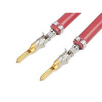 Molex 215342-2223 Pre-Crimped Lead MINI-FIT JR. M-M 225MM 16 AWG RD Au