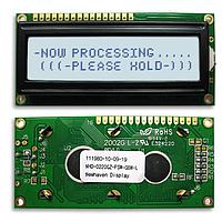 Newhaven Display NHD-0220GZ-FSW-GBW-L LCD Character Display Modules STN- GRAY Transfl 80.0 x 36.0