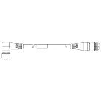 Molex 1200660944 Sensor Cables / Actuator Cables MIC 4P M/MFE 7M ST/90 18/4 PUR