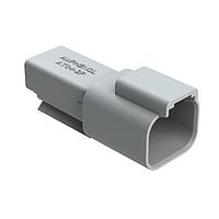 Amphenol SINE Systems AT04-2P Connectors 2-WAY RECEPTACLE MALE