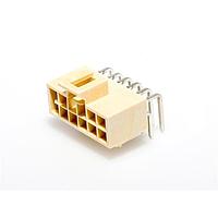 Molex 105314-2312 Shrouded NanoFit RA Hdr TH DR 12Ckt 0.76um Au Ntl