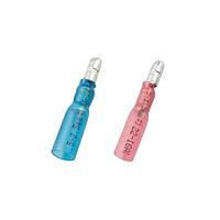 KS Terminals MPHD2-156 Bullet Disconnect Heat Shrink, Bullet Double Crimp, 16-14 AWG, W=.157