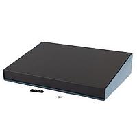 Hammond Manufacturing 1456RL1BKBU Sloped 10 Degree Slope Alum 11.3x17" Black/Blue