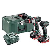 METABO COMBO SET 2.1.14 18 V BL LIHD Cordless machines in a set (SBLTXBLQ+SSDBL)