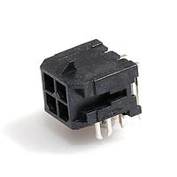 Molex 43045-0422 Shrouded 3.0MM MF 4P HDR RA SMT DR SAU