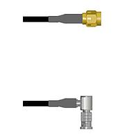 Amphenol Custom Cable Q-3B05G0003011i RF Cable Assemblies SMA-SP/HDBNC-RP G174 11I