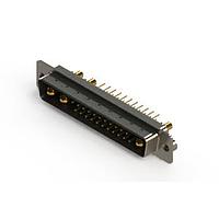 EDAC 627-25W3624-2T2 Mixed Contact D-Sub Connectors Vertical Combo Dsub
