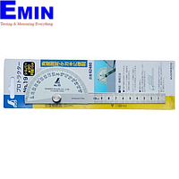 Shinwa 62480 Protractor (1°, 100mm)