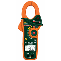 EXTECH EX820 True RMS AC Clamp Meter with IR Thermometer (AC 1000A)