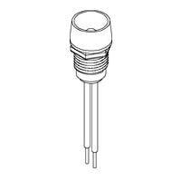 Lumex SSI-LXR4815ID LED Panel Mount Indicators Metal Refletor Red