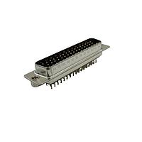 Adam Tech DE09-PT-1-SL Plug 9P MALE STRAIGHT PCB MOUNT