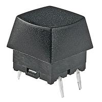 NKK Switches JB15KP/H7E Tactile Switches SPST OFF(ON) SHORT STRGHT PC YELLOW