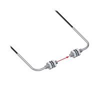 Banner Engineering PIAT16U Fiber Optic Cables Plastic Fiber, Opposed Mode; Core Dia.: 0.25 mm; Fiber Length 2 m; Angle, Thread; Free cut