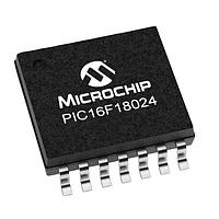 Microchip Technology PIC16F18024-I/ST Microcontrollers 7KB Flash, 128EE, 512B RAM, 10b ADC, PWM, CCP, HLT, WDT, PPS, EUSART, SPI/I2C
