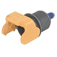 HARTING 09930011125 Housings Han S 120 Screw Mount black M18 w/ male contact M6 (w/ unlocking protection)