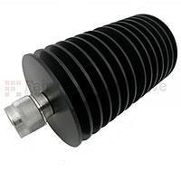 Fairview SA18N100-03  3 dB Fixed Attenuator N Male To N Female Up To 18 GHz Rated To 100 Watts With Black Aluminum Heatsink Body