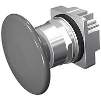 SIEMENS 52PM9V6 Mushroom PUSHBUTTON,MOM,GRY,2 1/2" PLASTIC,2POS