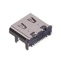 Amphenol Commercial Products 12402012E212A USB Type C Connectors USB2.0 GEN1, F C VT DUAL SMT