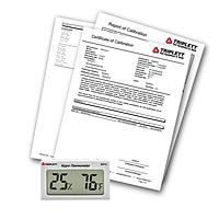 Triplett RHT12-NIST Hygro-Thermometer (40 ~ 80%RH, -10 ~ 50°C; With Certificate of Traceability to N.I.S.T.)