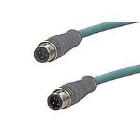 Molex 1201080188 Sensor Cables / Actuator Cables MIC 4P M/ME D-CODED 1M SHLD TPE