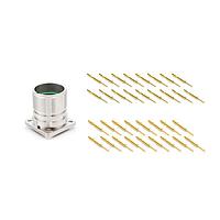 Amphenol SINE Systems MA2LAE1700-KIT Straight 17pos Straight Male Receptacle Kit