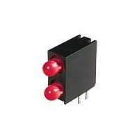 Kingbright WP934GE/2ID-RV LED Circuit Board Indicators 3mm 2 LVL RA.617nm LED INDICATOR