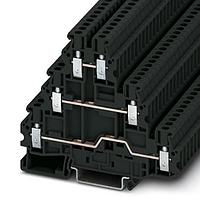 PHOENIX CONTACT 1007631 DIN Rail Terminal Blocks UT 2,5-3L BK