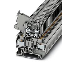 PHOENIX CONTACT 1058940 DIN Rail Terminal Blocks PT 4-HESI (5X20) GY/GY